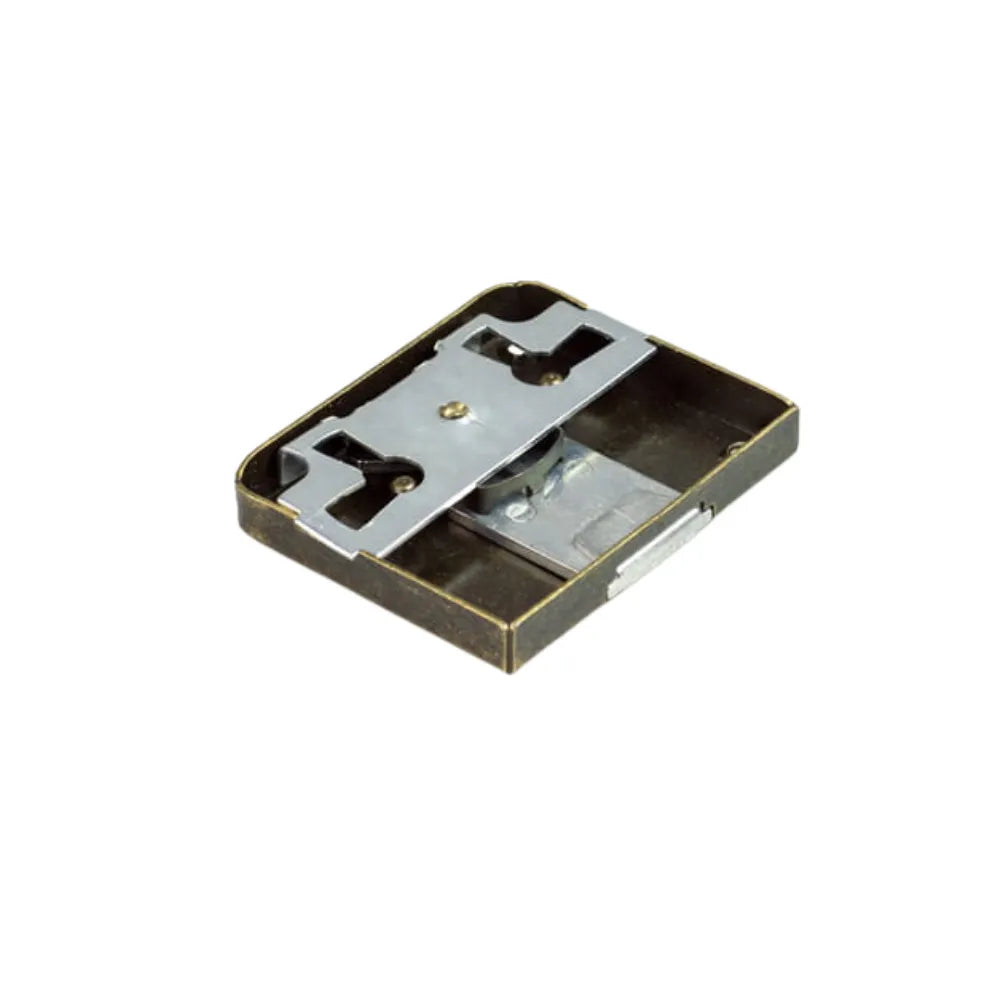 Möbelschloss 35x60mm - Altgold – Furnica