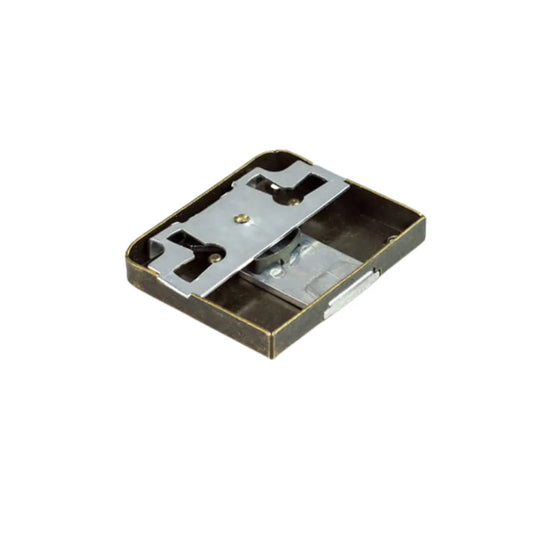 Möbelschloss 35x60mm - Altgold – Furnica