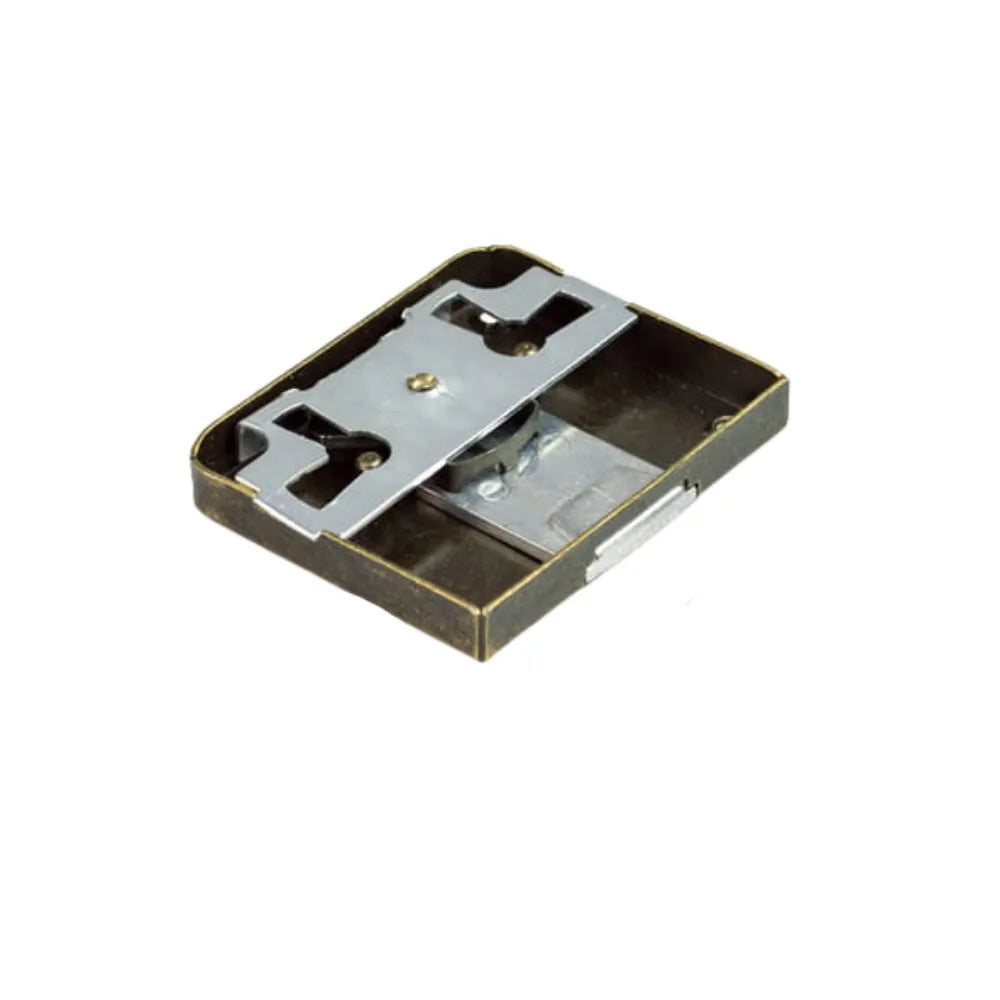 Möbelschloss 40x60mm - Altgold – Furnica