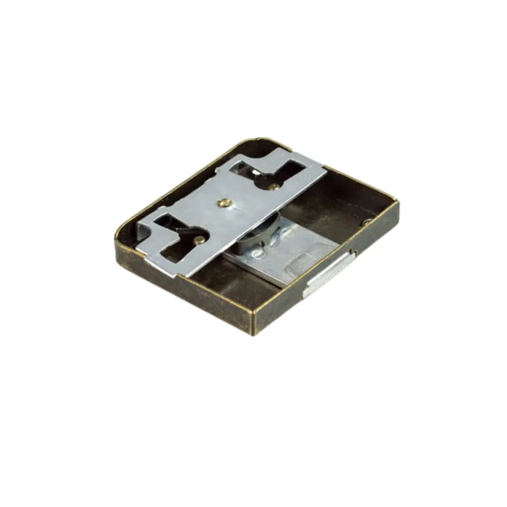 Möbelschloss 49x60mm - Altgold – Furnica