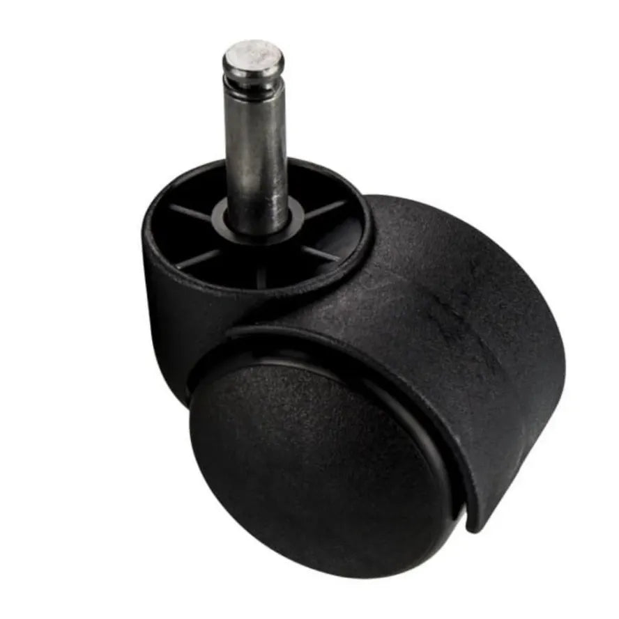 Möbelschwenkrad aus Kunststoff mit Befestigungsstift 10mm - Ø50mm – Furnica