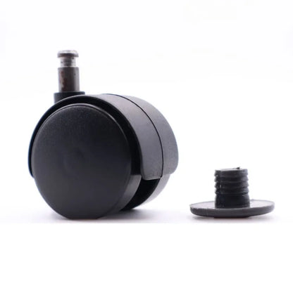 Möbelschwenkrad aus Kunststoff mit kurzem Befestigungsstift 8mm und Hülse - Ø40mm – Furnica