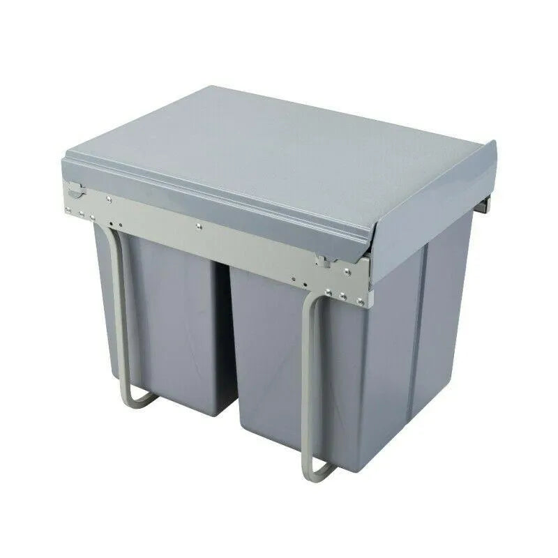 Mülleimer Mülltrennung - 2x20L - 40cm Küchenschrank – Furnica