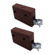 Nylon Schrankhalterung, Universal - L+R, 2D Eco - Braun – Furnica