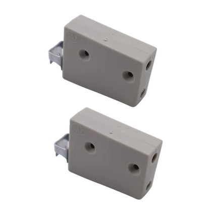 Nylon Schrankhalterung, universal - L+R, 2D Eco - Grau – Furnica