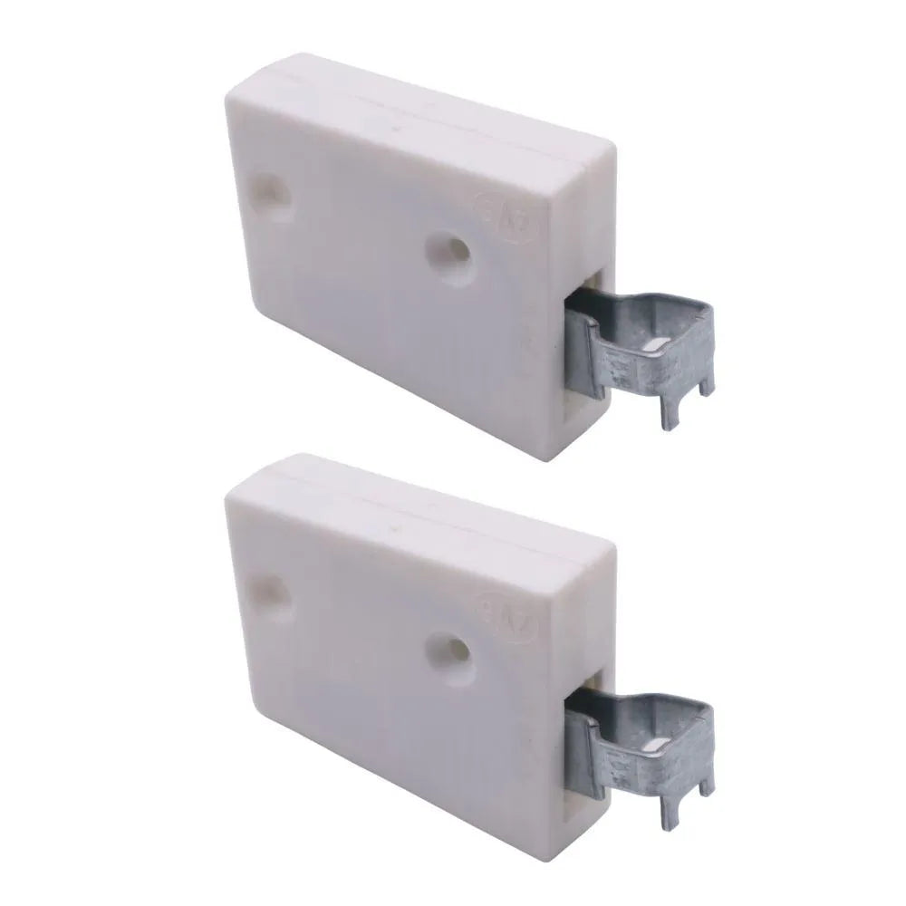 Nylon Schrankhalterung, Universal - L+R, 2D Eco - Weiß – Furnica