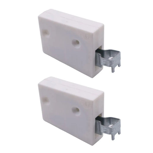 Nylon Schrankhalterung, Universal - L+R, 2D Eco - Weiß – Furnica