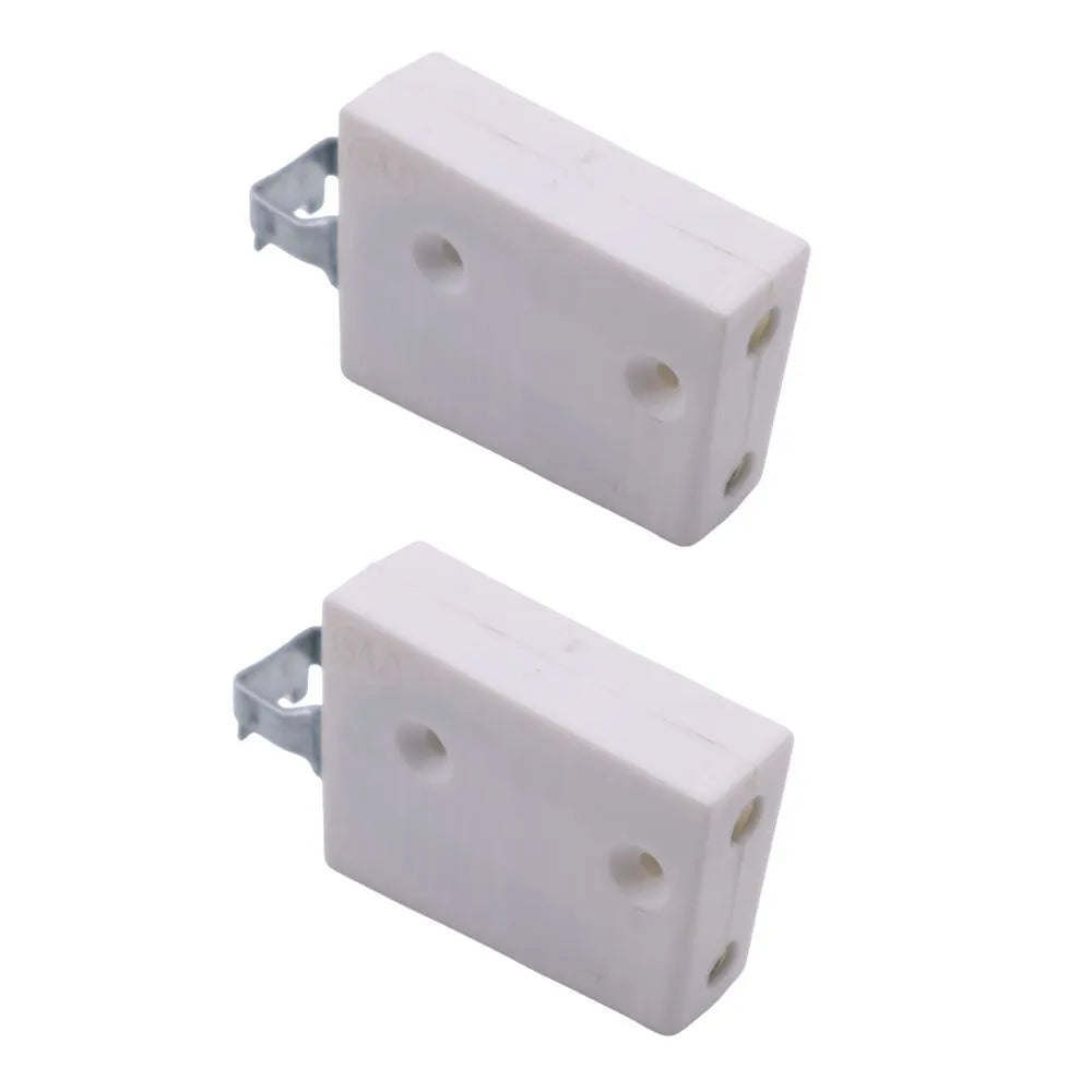 Nylon Schrankhalterung, Universal - L+R, 2D Eco - Weiß – Furnica