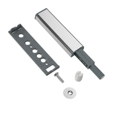 Push to Open-Verriegelung - federlose Scharniere - mit Magnetspitze Zink/Grau