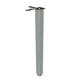 Quadratisches Tischbein 71 cm hoch - Aluminium, ZnAl Montageplatte – Furnica