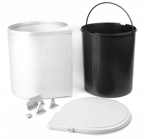 Rejs - Abfalleimer AUTOMAT 270 für 450mm Schrank - Grau – Furnica