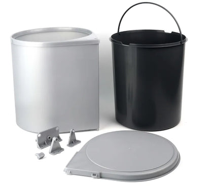 Rejs - Abfalleimer AUTOMAT 270 für 450mm Schrank - Grau – Furnica