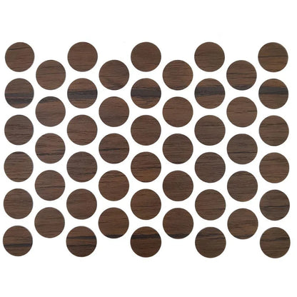Schraubabdeckkappen Selbstklebend - Antik Kaffee 14mm – Furnica