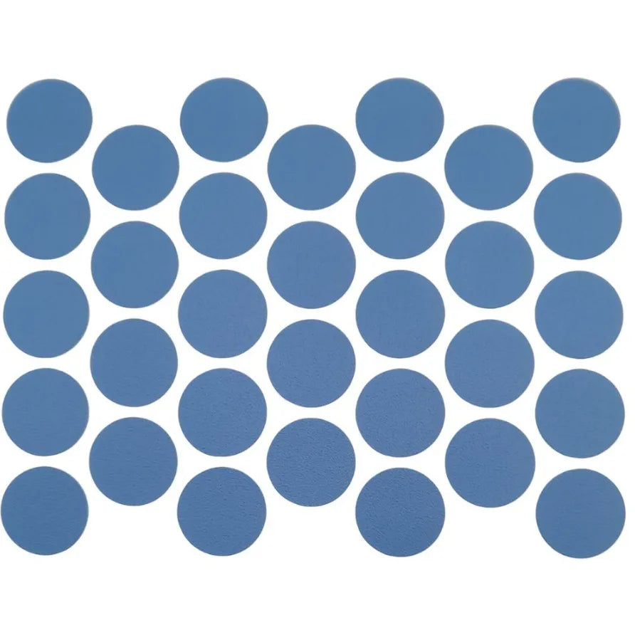 Schraubabdeckkappen Selbstklebend - Blau 18mm – Furnica
