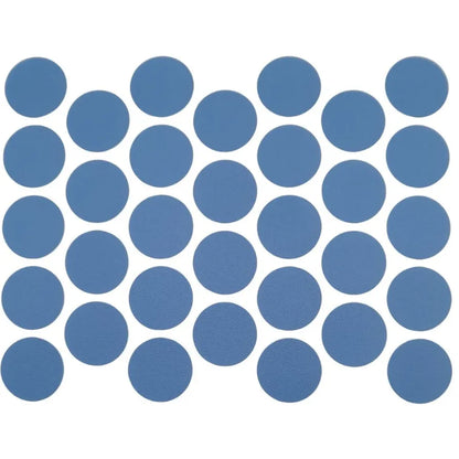 Schraubabdeckkappen Selbstklebend - Blau 18mm – Furnica