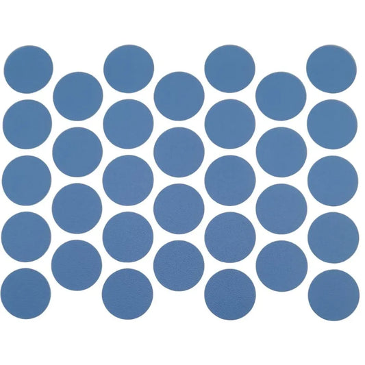 Schraubabdeckkappen Selbstklebend - Blau 18mm – Furnica