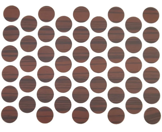 Schraubabdeckkappen Selbstklebend - Ebony 14mm – Furnica