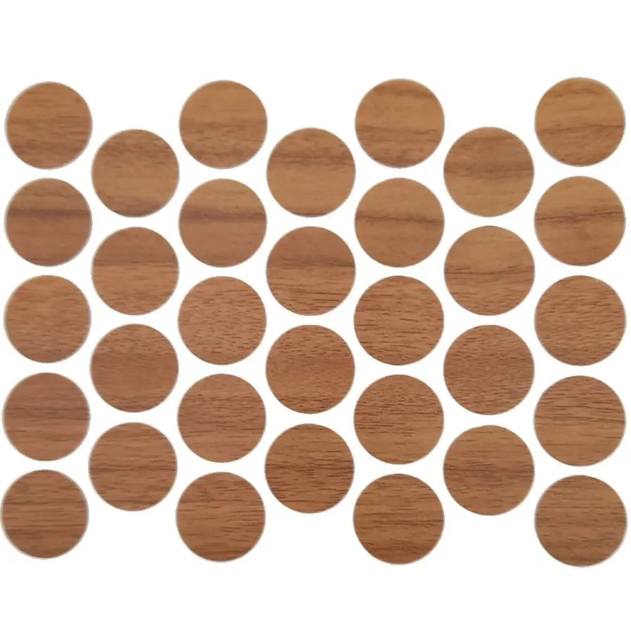 Schraubabdeckkappen Selbstklebend - Eiche Amalfi 18mm – Furnica