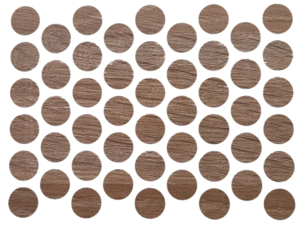 Schraubabdeckkappen Selbstklebend - Eiche Sonoma 14mm – Furnica