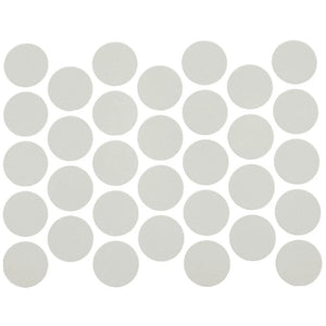 Schraubabdeckkappen Selbstklebend - Grau 18mm