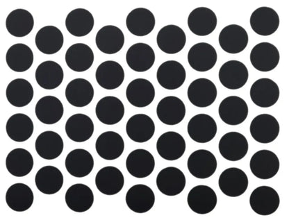 Schraubabdeckkappen Selbstklebend - Mattschwarz 14mm – Furnica