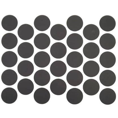 Schraubabdeckkappen Selbstklebend - Mattschwarz 18mm – Furnica