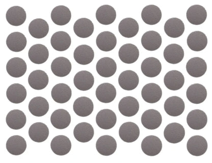 Schraubabdeckkappen Selbstklebend - Metallic Grau 14mm – Furnica