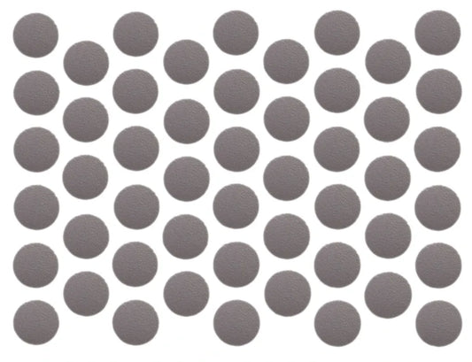 Schraubabdeckkappen Selbstklebend - Metallic Grau 14mm – Furnica