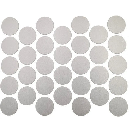 Schraubabdeckkappen Selbstklebend - Metallic Grau 18mm – Furnica
