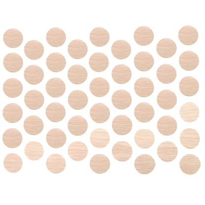 Schraubabdeckkappen Selbstklebend - Milk Oak 14mm – Furnica