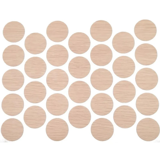 Schraubabdeckkappen Selbstklebend - Milk Oak 18mm – Furnica