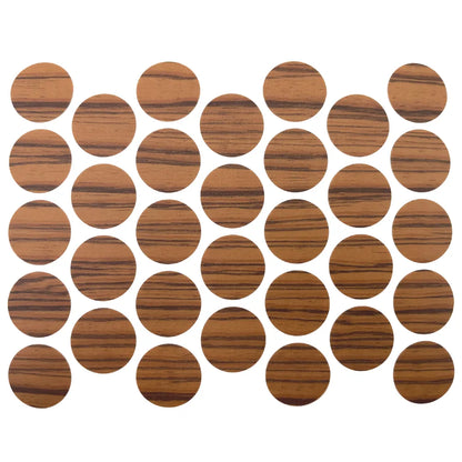 Schraubabdeckkappen Selbstklebend - Olive 18mm – Furnica