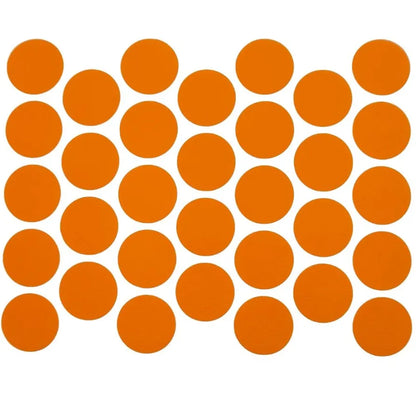 Schraubabdeckkappen Selbstklebend - Orange 18mm – Furnica