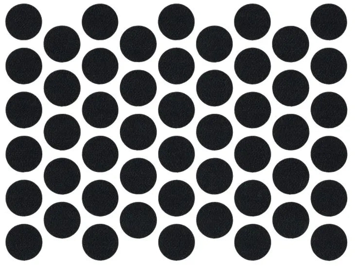 Schraubabdeckkappen Selbstklebend - Schwarz 14mm – Furnica