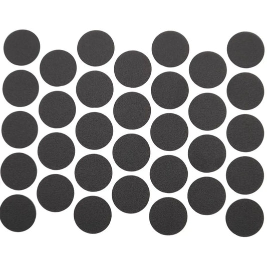 Schraubabdeckkappen Selbstklebend - Schwarz 18mm – Furnica