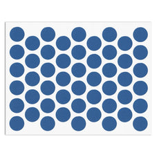 Selbstklebende Abdeckkappen - Blau 14mm