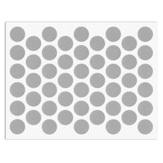 Selbstklebende Abdeckkappen - Grau 14mm