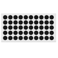 Selbstklebender Elastikpuffer 10mm - Schwarz