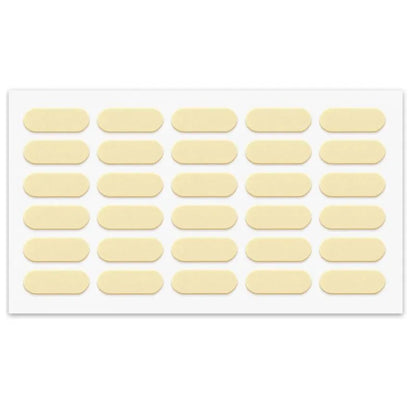Selbstklebender Elastikpuffer 8x22mm - Beige – Furnica