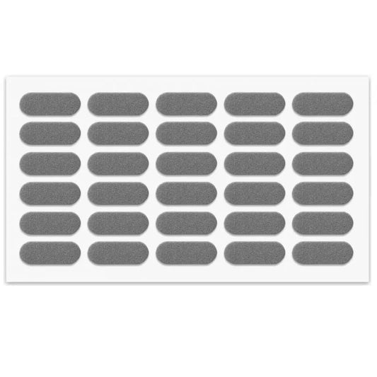 Selbstklebender Elastikpuffer 8x22mm - Grau – Furnica
