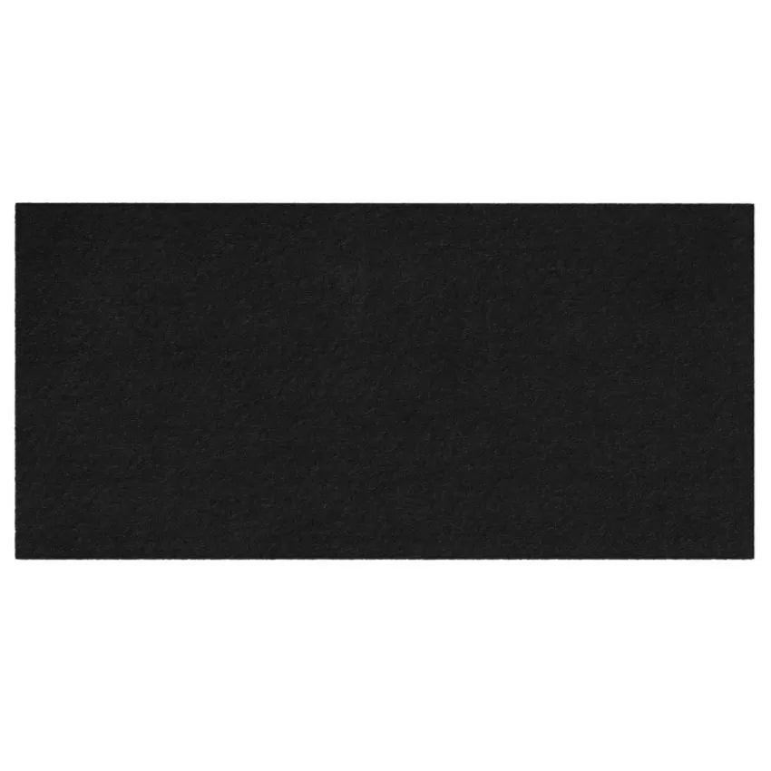 Selbstklebendes Filzpad 120x240mm Schwarz – Furnica