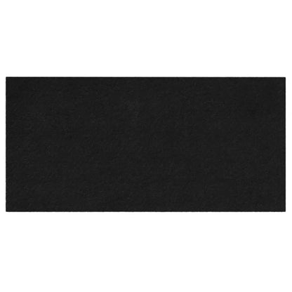 Selbstklebendes Filzpad 120x240mm Schwarz – Furnica