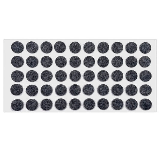 Selbstklebendes Filzpad Ø18mm Grau – Furnica