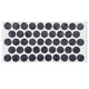 Selbstklebendes Filzpad Ø20mm Grau – Furnica