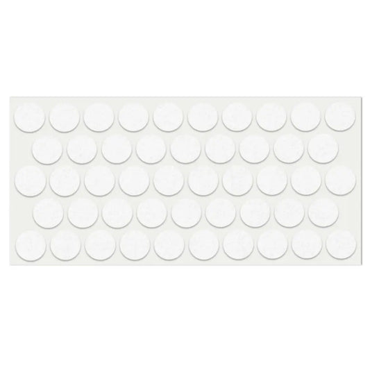 Selbstklebendes Filzpad Ø20mm Weiß – Furnica