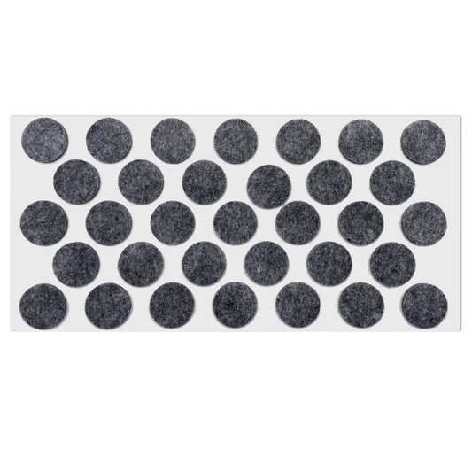Selbstklebendes Filzpad Ø24mm Grau – Furnica