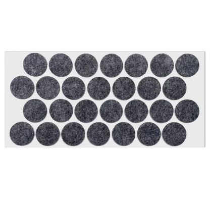 Selbstklebendes Filzpad Ø28mm Grau – Furnica