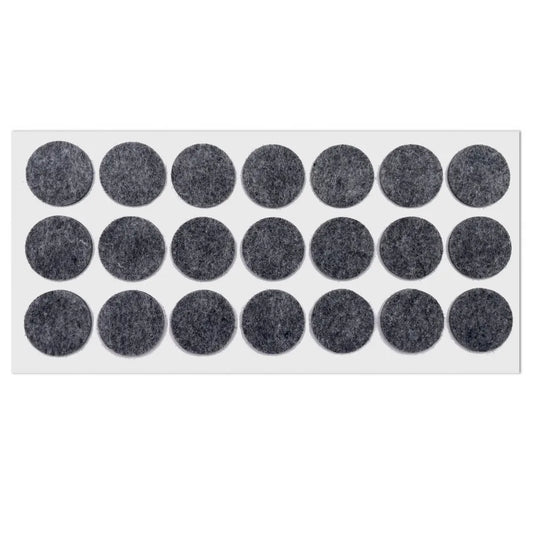 Selbstklebendes Filzpad Ø30mm Grau – Furnica