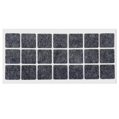 Selbstklebendes Filzpad 30x30mm Grau – Furnica