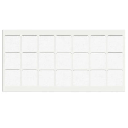 Selbstklebendes Filzpad 30x30mm Weiß – Furnica